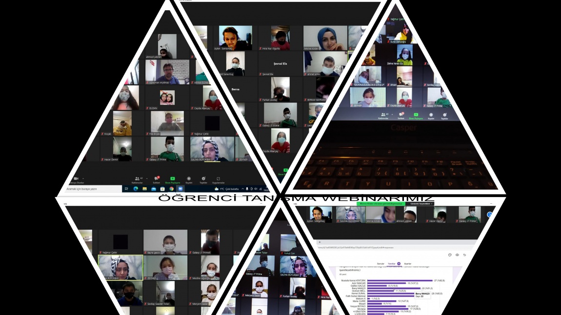 E-Twinning projemiz öğrenci webinarı