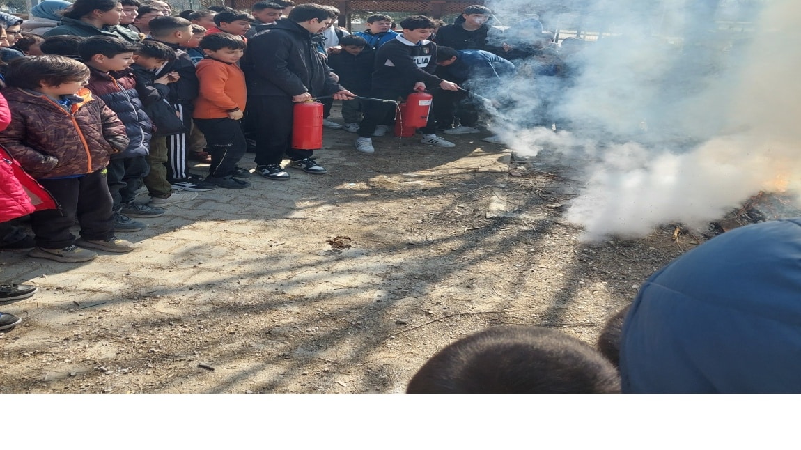 Okulumuzda Deprem ve Yangın Tatbikatı